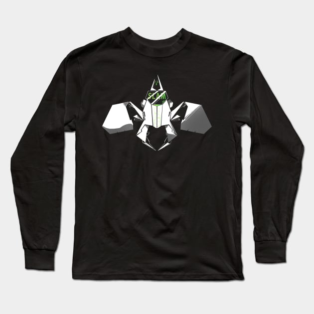 Big Slam Long Sleeve T-Shirt by Polygonal Mess